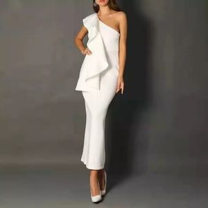 One shoulder 2019 fashion dress